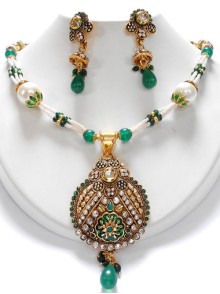 Polki Necklace Set
